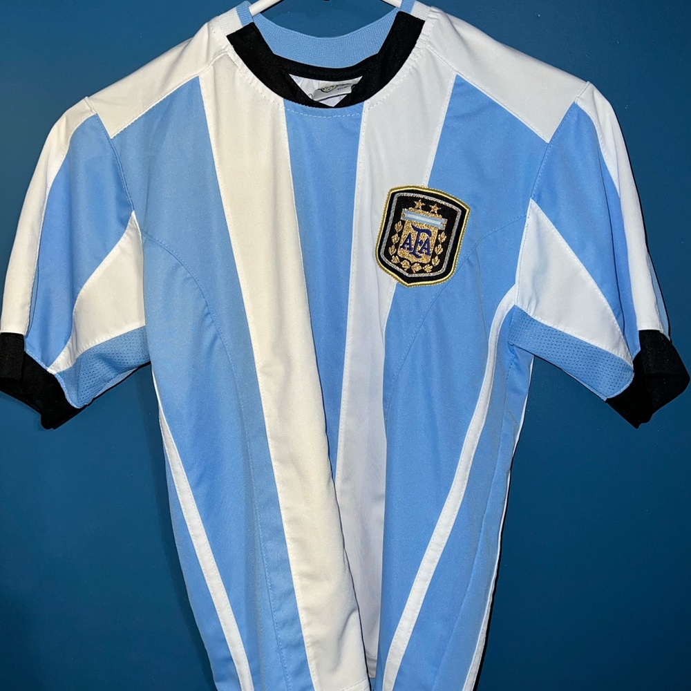Boy’s Argentina Soccer Jersey